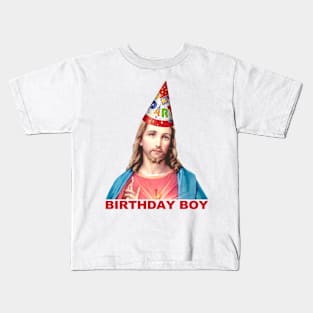 Christmas Jesus Birthday Boy Kids T-Shirt